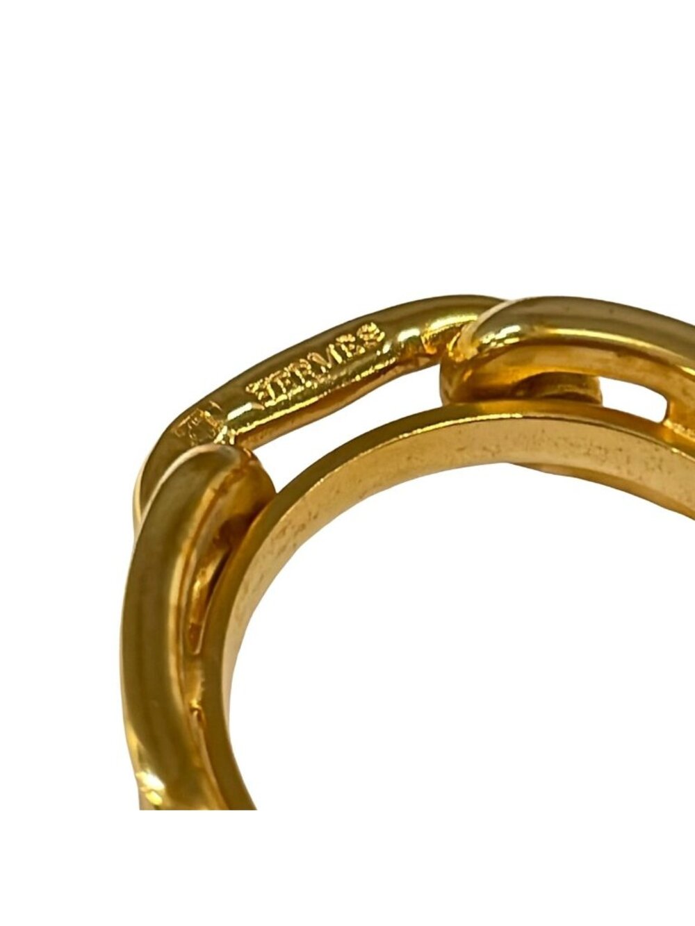 Hermes Scarf Ring Chaine D'ancre Gold - Picture 4 of 4
